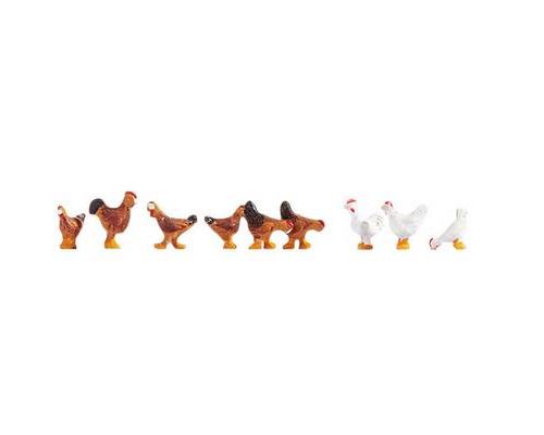 Poulet H0, scènes sonores NOCH 12853