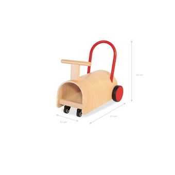 Porteur bois 4 roues Oxybul - Jeux & Jouets