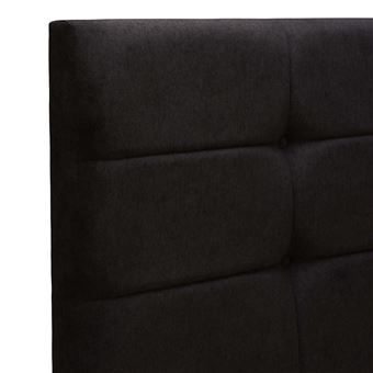 MERINOS Tête de lit Cozy velours nuit 140cm (150cm finie)