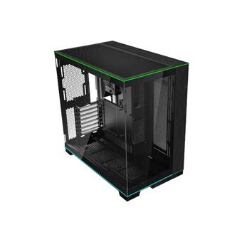 Boitier moyen tour en aluminium et verre trempé - Casque Lian Li O11D EVO RGB Noir - 1