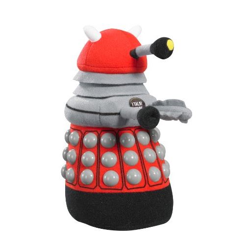 Doctor Who - Dalek rouge parlant, peluche, moyen, hauteur de 9 pouces