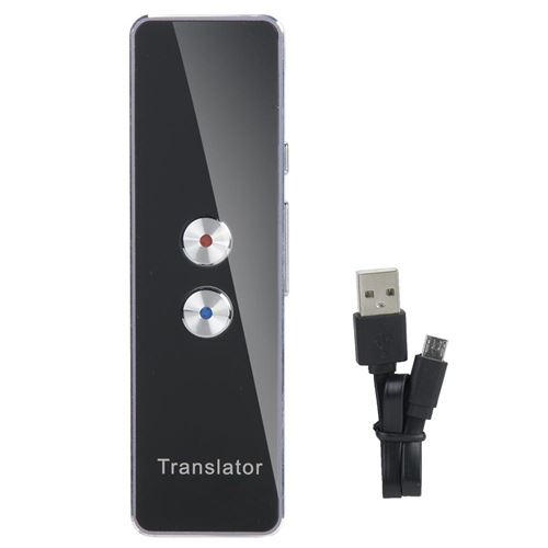 T8+ Traducteur vocal en poche Traducteur multilingue Bluetooth 2.4G
