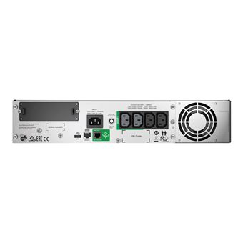 APC Smart-UPS 1000VA LCD RM - Onduleur (rack-montable) - CA 220/230/240 V - 700 Watt - 1000 VA - Ethernet 10/100, RS-232, USB - connecteurs de sortie : 4 - 2U - noir - avec APC SmartConnect - pour P/N: AR4018SPX432, AR4024SP, AR4024SPX429, AR4024SPX431, A - 1