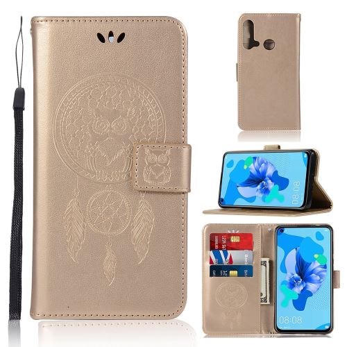 Etui en PU attrape-rêves hibou or pour votre Huawei P20 lite (2019)/Nova 5i