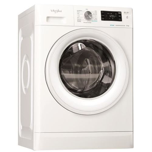 Whirlpool Fresh Care + Ffbs 9448 Wv Fr - Machine À Laver - Largeur : 60 Cm - Profondeur : 63 Cm - Hauteur : 85 Cm - Chargement Frontal - 62 Litres - 9 Kg - 1400 Tours/Min - Blanc