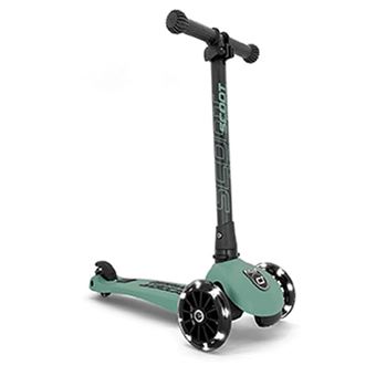 Trottinette 3 Roues Highwaykick 3 LED Vert Forêt Scoot and Ride - 1