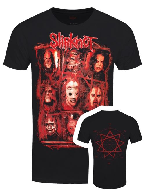 Slipknot T-Shirt Rusty Face Homme Noir - Taille S