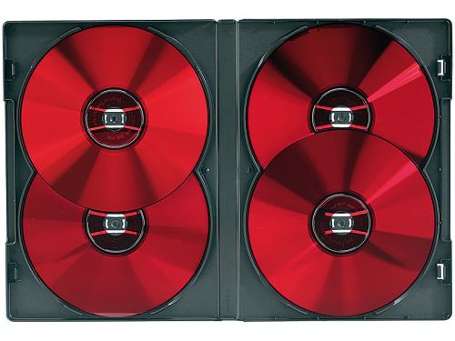 10 boîtiers DVD - 4 DVD - Noirs - Rangement CD / DVD - Achat