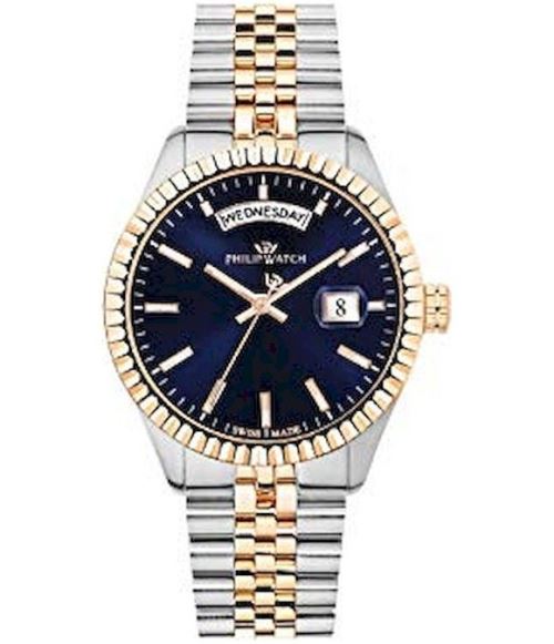 Philip Watch Montre Homme R8253597032 Bleu