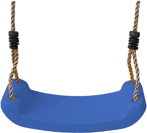 Siège balançoire en plastique bleu Swing King