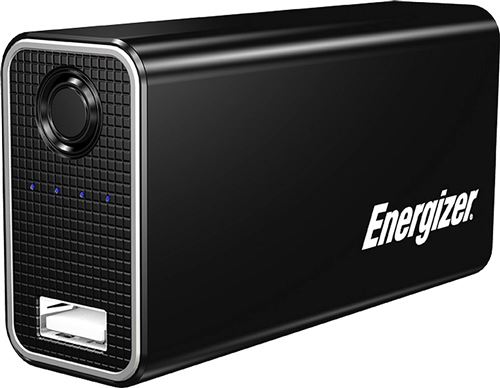 Energiser UE2602_Black Batterie de Secours avec Port USB 2600 mAh Noir