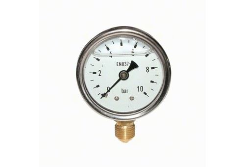 Manomètre Radial glycérine D.63 de 0 à 10 bar Sferaco référence 1613006.