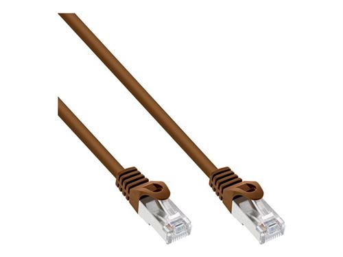 InLine verbindingskabel - 30 cm - bruin