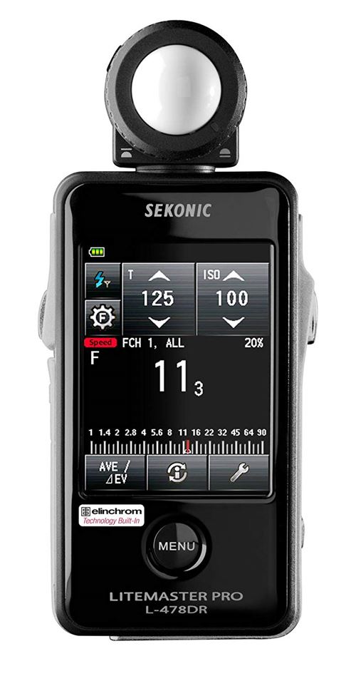 Sekonic L478dr-el Posemètre Litemaster Pro Pour Elinchrom