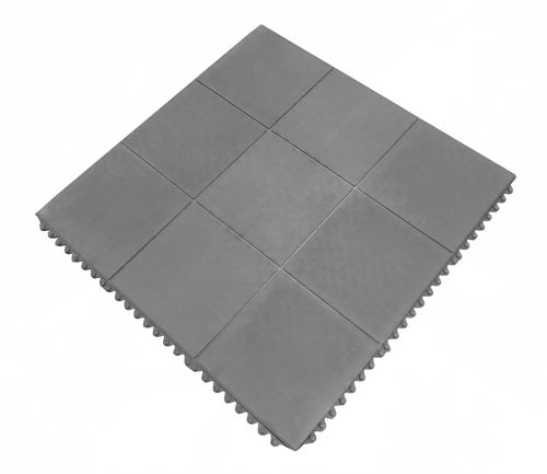 Tapis d'écurie clipsable 90 x 90 cm - 14 mm