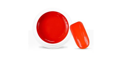 Gel uv / led couleur néon orange foncé - 5 ml