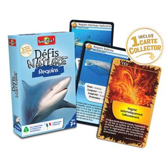 Jeu de défis Bioviva Défis Nature Requins