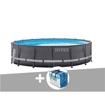 Kit Piscine Tubulaire Ultra Frame Ronde 549 X 132 M Bâche à