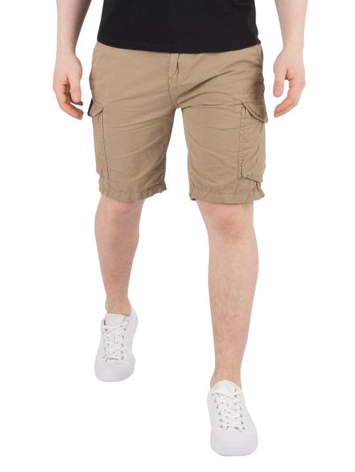 Schott Homme Trolimpo30 Cargo Shorts, Beige