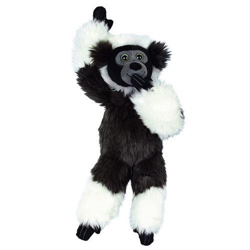 Toodoo Peluche Singe INDRI noir et blanc H48cm