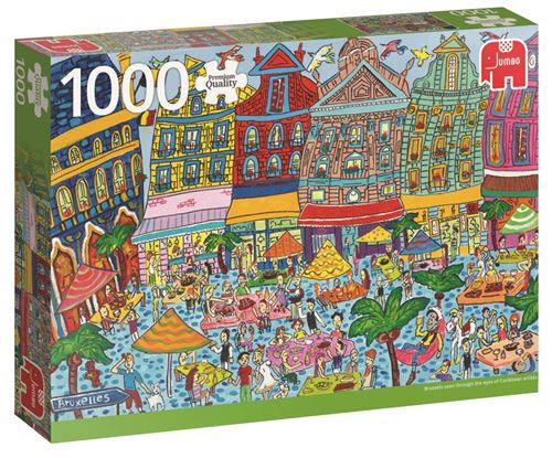 Jumbo PC Sightseeing Grand Place de Bruxelles 1000 pièces de puzzle