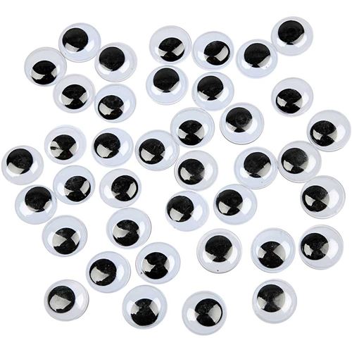 Creotime wobbly junior 20 mm noir/blanc 500 pièces