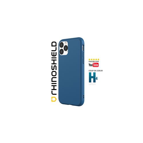 RhinoShield Coque Compatible avec [iPhone 13 Pro] SolidSuit - Housse Fine  avec Technologie Absorption des Chocs & Finition Premium - Blanc Classic -  RhinoShield