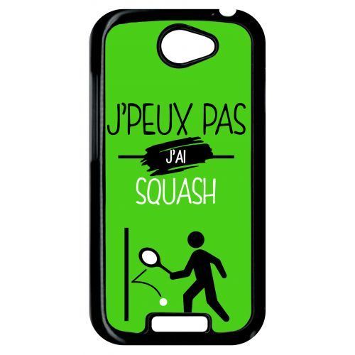 Coque htc one s j peux pas j ai squash 4