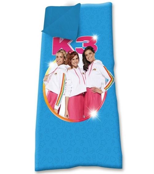 Studio 100 sac de couchage K3 140 x 70 cm filles bleu