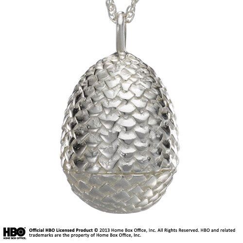 Noble Collection Dragon Egg Pendant Sterling Silver Game Of Thrones