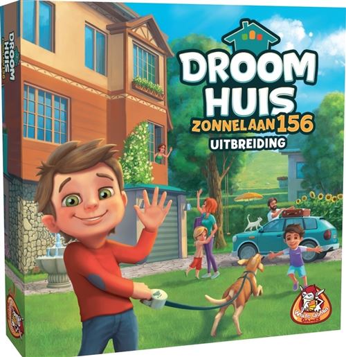 White Goblin Games jeu de plateau Extension de maison de rêve : Zonnelaan 156