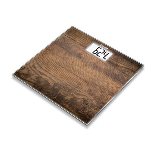 Beurer Pèse-personne en verre GS 203 Bois