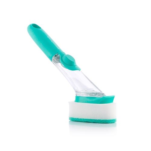 Brosse à récurer avec manche et distributeur de savon Cleasy InnovaGoods