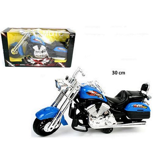 1 Grande Moto De Course 30 X 15 Cm Friction Jouet Norme Ce