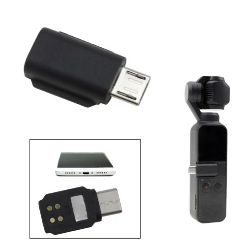Pour DJI Osmo Pocket Smartphone Adaptateur pour Android inversée Micro USB Connector