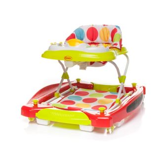 trotteur 4 roues pivotantes
