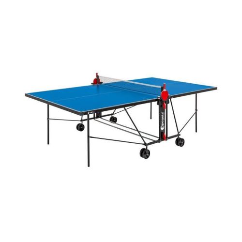 Non Communiqué Noir Et Bleu Table Tennis De Table - Table Ping Pong Compacte - Usage Extérieur - Bleu Et Noir - Image 1