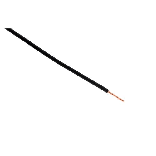Zenitech Noir - Fil Électrique H07v-U 2,5Mm² - 10M