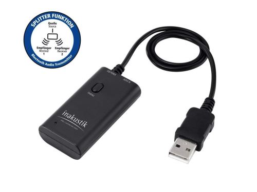 In-akustik In-akustik Premium Bluetooth Audio Émetteur & Splitter