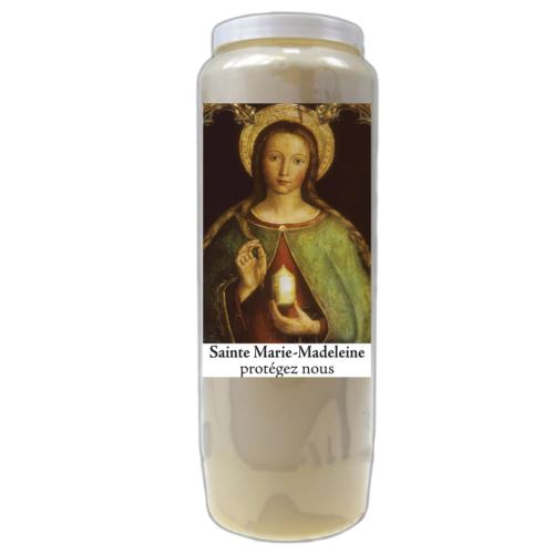 Bougie de prières Marie Madeleine - Neuvaine