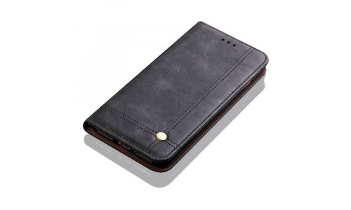 Etui rabat latéral Galaxy J5-2017 noir aimant intégré