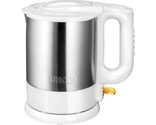 Unold Weiß Bouilloire Acier Inoxydable, Blanc