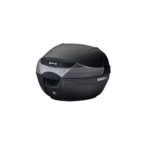 Top case shad 33l noir (capacite 1 casque integral + accessoires)