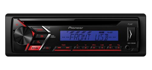 Pioneer Car Multimedia Deh-s100ubb Auto Radio Afficheur Noir