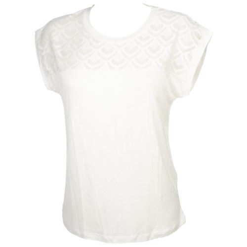 Tee shirt manches courtes Only Nicole cloud dancer tee l Beige taille : M réf : 45759