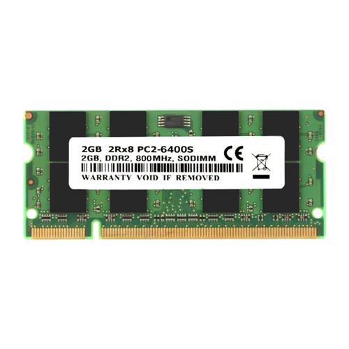 Mémoire RAM 2 Go 800 MHz PC2 6400S SODIMM 200 Pins Ordinateur Portable