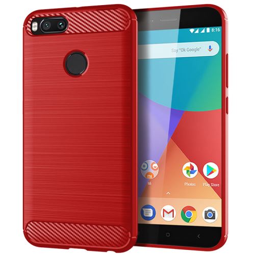 Etui Coque de protection durable souple pour Xiaomi Mi 5X - Rouge