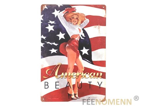 thermomètre déco vintage en métal - bougie voiture garagiste sexy - motor sport (30x11cm)