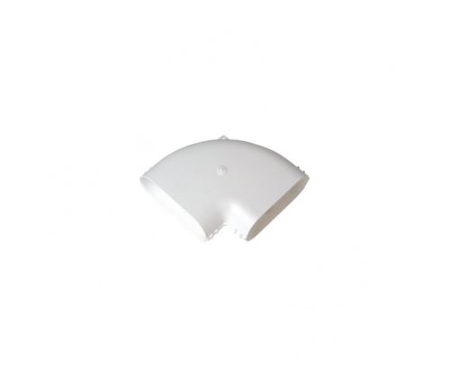 Aldes Blanc Coude 90° - Horizontal - Image 3
