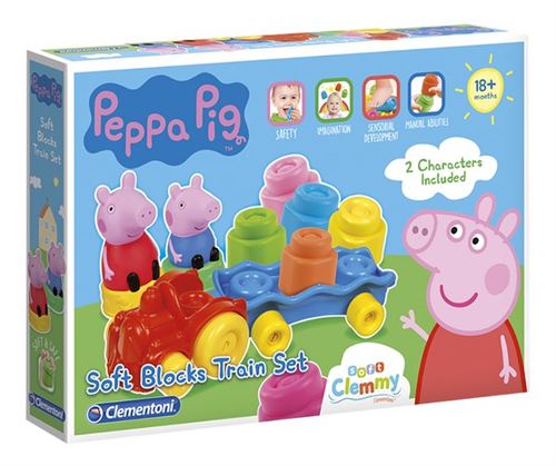 Clementoni Peppa Pig Soft Clemmy Train